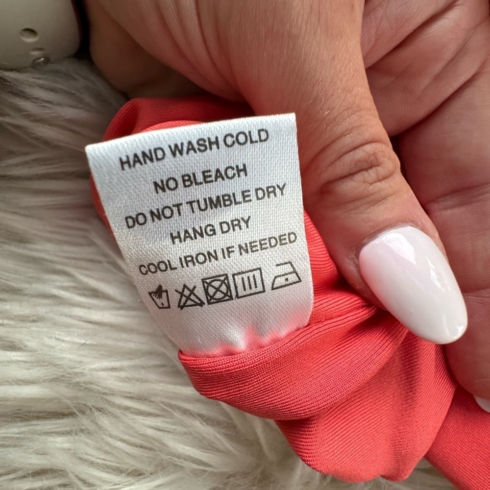 NWT superdown Felly Twist Maxi Dress Coral S Keyhole Summer Beach Chic - Picture 9 of 11